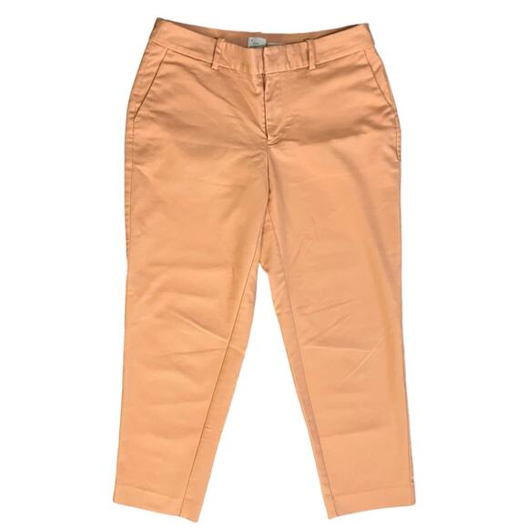 A new day Women's Peach Stretch Casual Ankle Pants w/ Pockets 25.5" Inseam SZ 8 - Picture 1 of 8